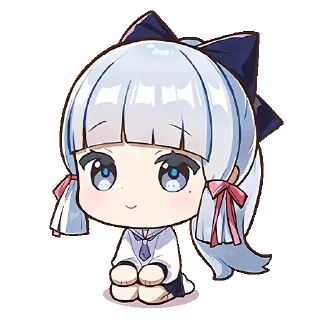 Sticker from Коллаб пак 原神 | @yg413