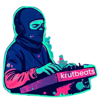 Sticker from krutbeats