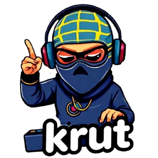 Sticker from krutbeats