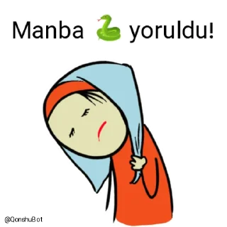 😣 emoji Manba 🐍 @Qonshubot Telegram sticker 9 of 31
