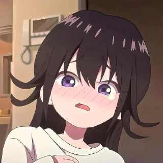 🥺 emoji Ли шия @anime_stickerr Telegram sticker 9 of 20