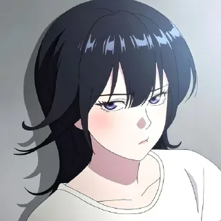 😒 emoji Ли шия @anime_stickerr Telegram sticker 10 of 20
