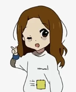 Sticker from Мори гяру ` :: @yktidit