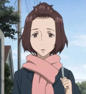 🤔 emoji Satomi murano Telegram sticker 9 of 15