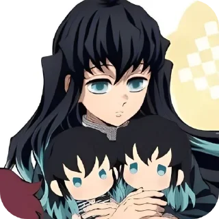 💇 emoji Эму Отори :: @gptVPNrbot Telegram sticker 20 of 85