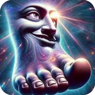 🔮 emoji Нога Благости Telegram sticker 5 of 13