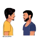 😰 emoji Karikku @StickyApp Telegram sticker 7 of 10
