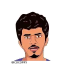 😧 emoji Karikku @StickyApp Telegram sticker 5 of 10