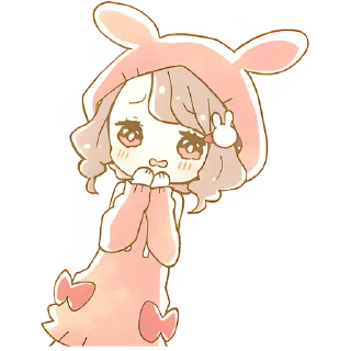 Sticker from Зверьки в худи @Nyasticks