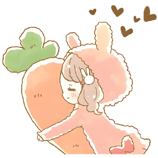 Sticker from Зверьки в худи @Nyasticks
