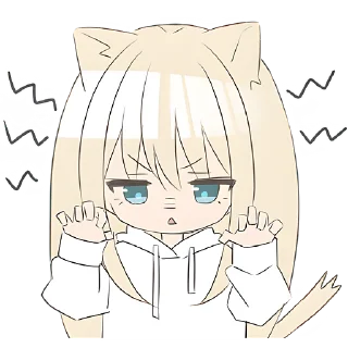 Sticker from Худи-тян @Nyasticks