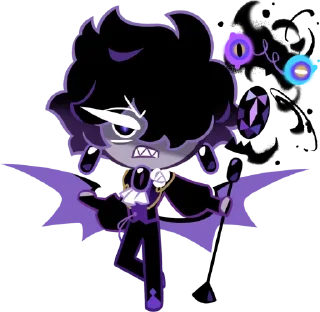 🤩 emoji Black Sapphire Cookie @CRKstikers Telegram sticker 9 of 71