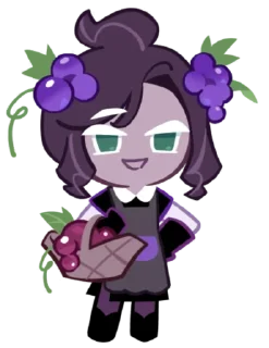 🤩 emoji Black Sapphire Cookie @CRKstikers Telegram sticker 19 of 71