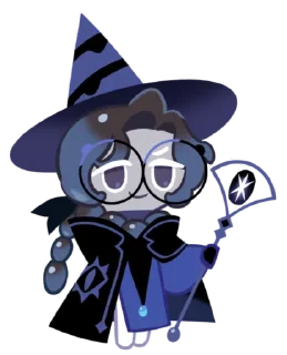 🤩 emoji Black Sapphire Cookie @CRKstikers Telegram sticker 17 of 71