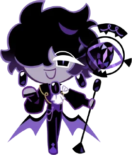🤩 emoji Black Sapphire Cookie @CRKstikers Telegram sticker 13 of 71