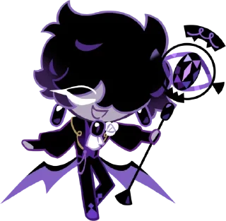 🤩 emoji Black Sapphire Cookie @CRKstikers Telegram sticker 14 of 71
