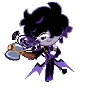 🤩 emoji Black Sapphire Cookie @CRKstikers Telegram sticker 21 of 71