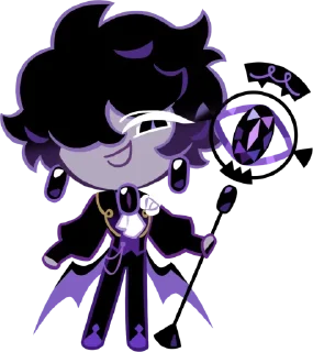 🤩 emoji Black Sapphire Cookie @CRKstikers Telegram sticker 7 of 71