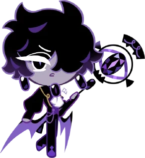 🤩 emoji Black Sapphire Cookie @CRKstikers Telegram sticker 10 of 71