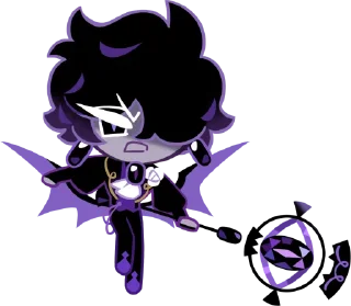 🤩 emoji Black Sapphire Cookie @CRKstikers Telegram sticker 8 of 71
