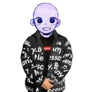 Sticker from лысая мари легенда