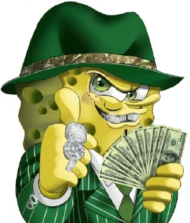 Sticker from Spongebob🦶🦶🦶