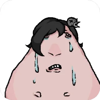 🫥 emoji @FULLSITION <- БОЛЬШЕ Telegram sticker 6 of 47