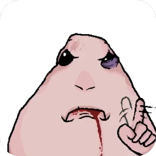 🫥 emoji @FULLSITION <- БОЛЬШЕ Telegram sticker 21 of 47