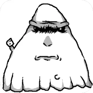 🫥 emoji @FULLSITION <- БОЛЬШЕ Telegram sticker 14 of 47