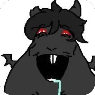 🫥 emoji @FULLSITION <- БОЛЬШЕ Telegram sticker 13 of 47