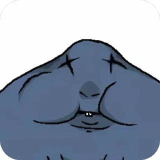 🫥 emoji @FULLSITION <- БОЛЬШЕ Telegram sticker 4 of 47