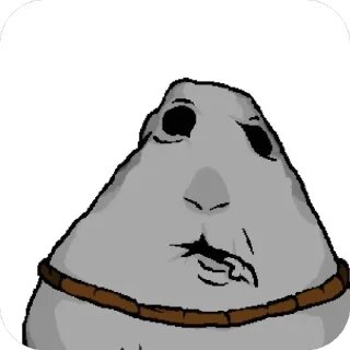 🫥 emoji @FULLSITION <- БОЛЬШЕ Telegram sticker 18 of 47