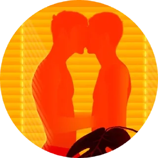 ❤️ emoji 🏳️‍🌈 ЛГБТ @sticker_emojibot Telegram sticker 13 of 120