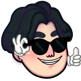 👍 emoji Робин Telegram sticker 9 of 22