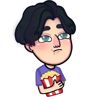 🍿 emoji Робин Telegram sticker 5 of 22