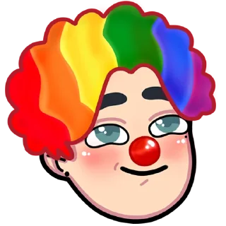 🤡 emoji Робин Telegram sticker 12 of 22