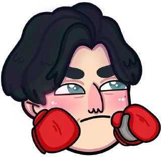 👊 emoji Робин Telegram sticker 19 of 22