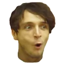 😱 emoji Какой ты сегодня Юра Каплан? Telegram sticker 5 of 25