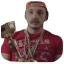 🏆 emoji Какой ты сегодня Юра Каплан? Telegram sticker 21 of 25