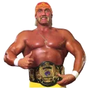 👍 emoji Hulk Hogan Telegram sticker 2 of 12