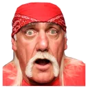 😳 emoji Hulk Hogan Telegram sticker 6 of 12