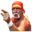 😑 emoji Hulk Hogan Telegram sticker 9 of 12