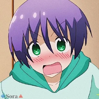 😰 emoji Наса Юзаки, мой второй муж Telegram sticker 14 of 27