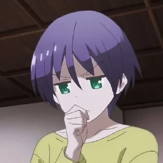 🤔 emoji Наса Юзаки, мой второй муж Telegram sticker 20 of 27