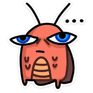 🫥 emoji Таракан • от • @TgSticker Telegram sticker 7 of 49