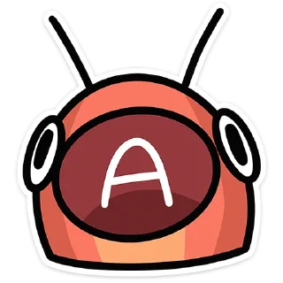 😮 emoji Таракан • от • @TgSticker Telegram sticker 11 of 49