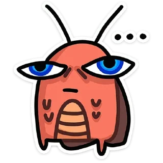 🫥 emoji Таракан @anime4_arts Telegram sticker 7 of 48