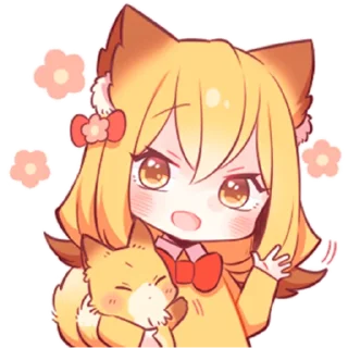 Sticker from Девочка-лисичка @nyasticks