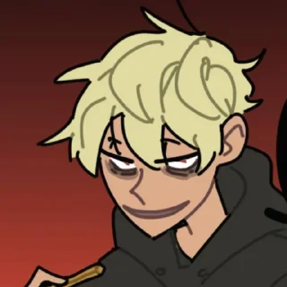 😏 emoji aiden🔪🪦🚌 @stickrubot Telegram sticker 6 of 99