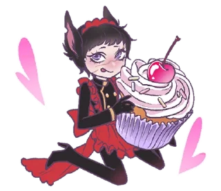 😈 emoji ꒰  ྀི◞ ◟ ꒱  @mewsticks  ܀ ⊹ ˚ Telegram sticker 5 of 16